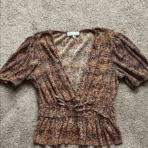 Leopard Print Top. WAYF
